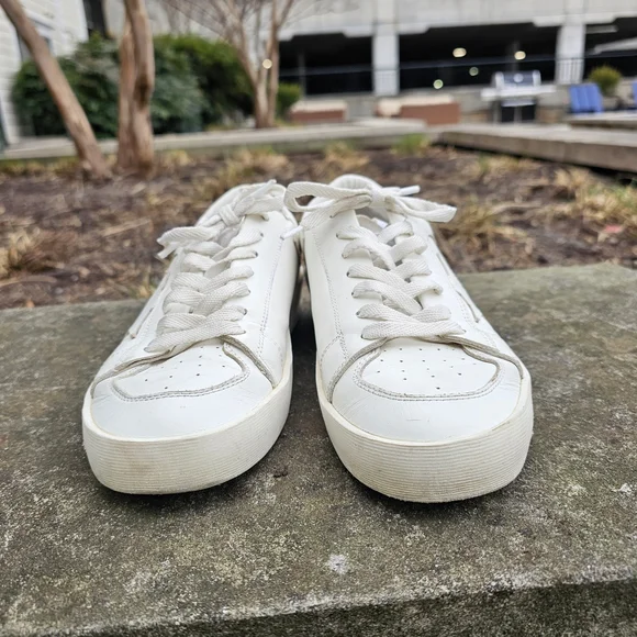 Golden Goose Stardan‎ Sneakers White Leather EU 39 US 9 GGDB Athletic Luxury ~ - Picture 2 of 10